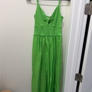 A New Day Vibrant Green Dress